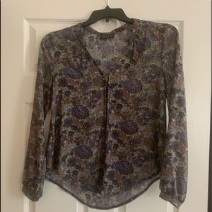 Floral pattern blouse